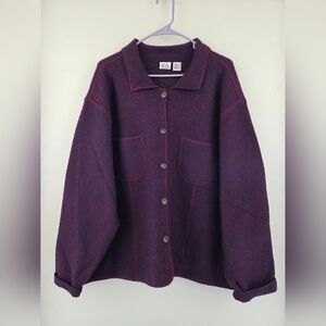Cherokee Women's Purple Wool Jacket